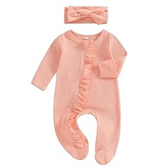 Mitten Cuff Jumpsuit Orange