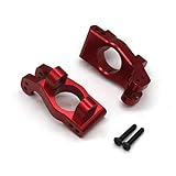 Vutos VKAR BISON 1/10 RC Remote Control Car Metal Upgrade Parts Front and Rear Swing Arm Steering Cup C Seat Rear Wheel Seat - (Color: red ET1005, CN)