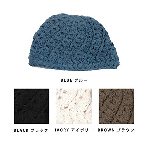CHARM Scotch コットン100% 手編み イスラムキャップ 帽子 [