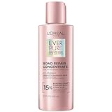 L'Oreal Paris Sulfate Free Bond Repair Pre Shampoo Treatment, Hair Repair for Colored, Bleached or Damaged Hair, EverPure, 5.1 Fl Oz (Packaging May Vary)