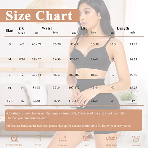 Image of JOYSHAPER Shapewear Shorts for Women Tummy Control Boyshorts High Waisted Body Shaper Shorts Thigh Slimmer