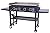 Blackstone 36 Inch Gas Griddle Cooking Station 4 Burner Flat Top Gas Grill Propane Fuelled Restaurant Grade Professional 36” Outdoor Griddle Station with Side Shelf (1554)