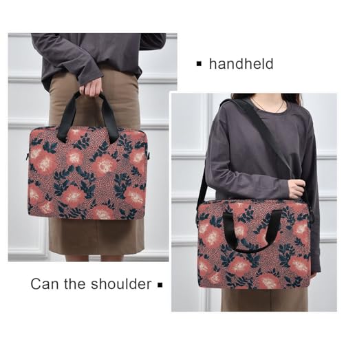 Bolso para portátil cruzado portátil con asa y correa 15.6'' miniatura 2