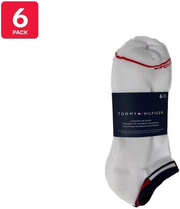 Tommy Hilfiger Men's No Show Socks