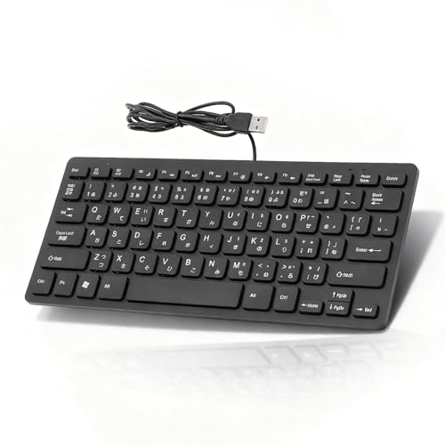 Clavier japonais filaire USB : la solution compacte pour taper en Cangjie