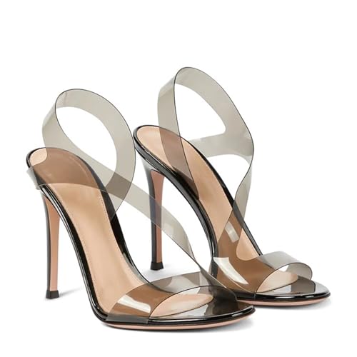 Women's Round Toe Open Toe High Heel Comfort Slingback Stiletto Court Shoes Wedding Party Dress Pumps Shoes