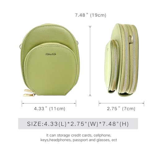 Image of Small Crossbody Bags for Women Trendy Cell Phone Purse Wallet