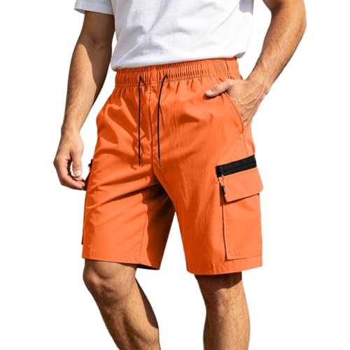 Short cargo homme respirant et élastique pour un entraînement sportif décontracté