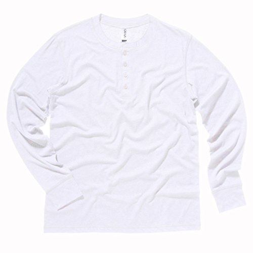 Preisvergleich Produktbild Jersey long sleeve Henley White 2XL
