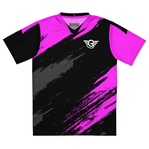 Esports Jersey | Made in USA | Design #2 Black and Pink