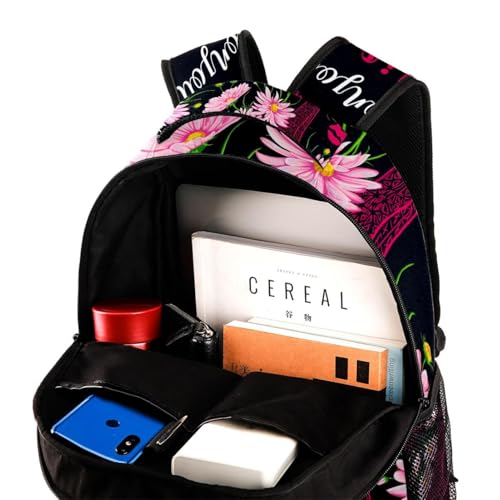 Sac à dos ordinateur portable nébuleuse bleue, idéal pour vos voyages urbains - 4