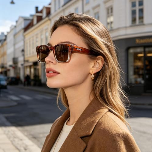 Polarized Sunglasses Men, Lightweight Fashion Rectangle Unisex Outdoor Sports Sun Glasses for Driving Beach Daily Wear - image 6