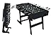 Produktbild Mendler Tischkicker London, Kicker Kickertisch Tischfussball, klappbar 84x121x105 - schwarz