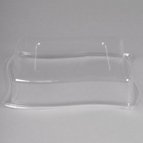Fineline Settings 110-L Clear Square Dinner Plate Lid
