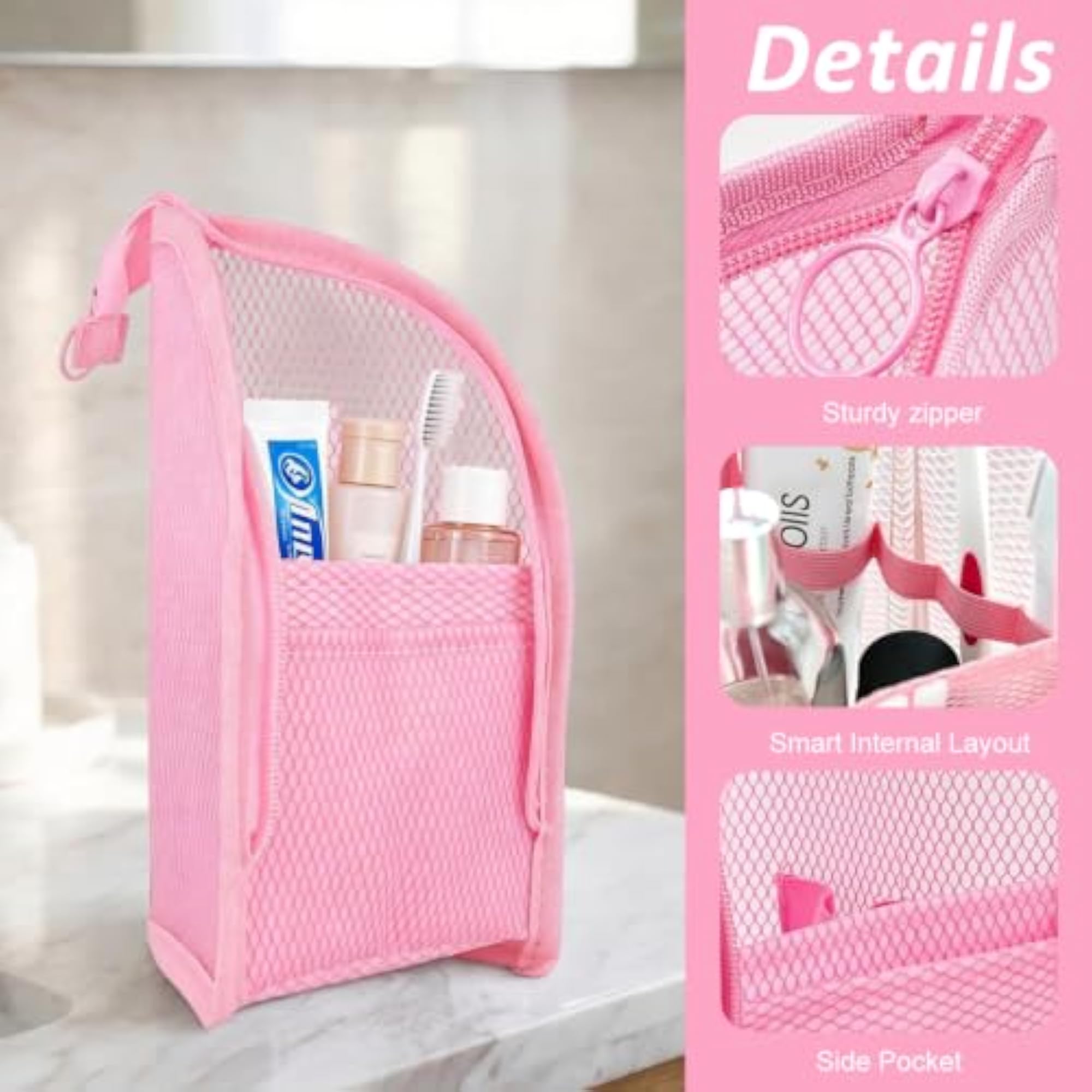 Standing Toiletry Bag EVA Waterproof Organizer