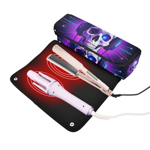 Funda de viaje 2 en 1 para plancha y rizador de pelo miniatura 2