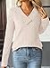 AUTOMET Womens Long Sleeve Shirt Fall Fashion 2025 V Neck Sweater Tunic Tops Dressy Casual Work Blouse Trendy Winter Clothing Apricot M