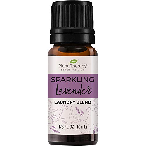Plant Therapy Sparkling Lavender Laundry Essential Oil Blend 10 Ml (1/3 Oz) Pure, Undiluted, Wash Fragrance And Scent Enhancer #TOP9