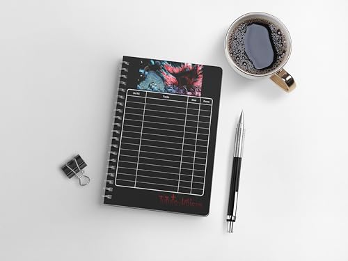 Image of Jujutsu Kaisen Anime Satoru Gojo Wiro Journal Notebook | 80 gsm Paper With 350GSM Hard Cover | Unruled | Pages - 160 | A5 Size | Wiro Binding | Versatile for School, Home & Office