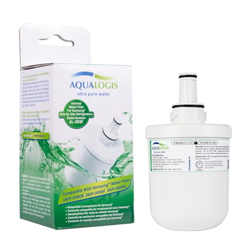 AL-093F Compatible Filtre pour Samsung Aqua-Pure Plus DA29-00003F / HAFIN1/EXP / DA29-00003G Filtre Frigo