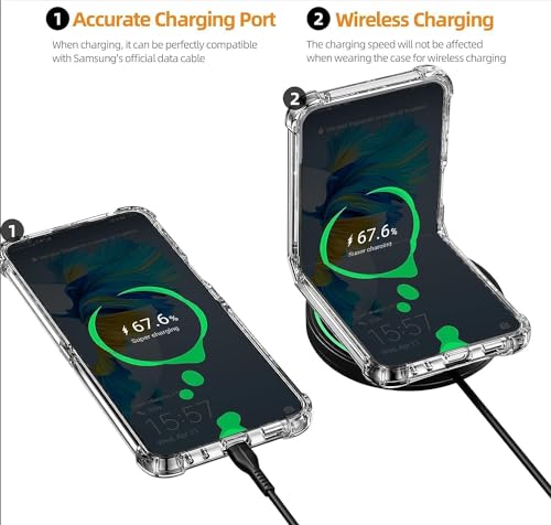 Capa Capinha Case Compatível Samsung Galaxy Z Flip 5 Anti Shock Anti Impacto Premium