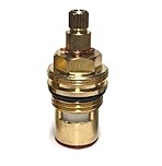 Tap Cartridge Compatible BS5412 CD XZ 20 Single Clockwise Open Valve B&Q Wickes Swirl Cooke Lewis (Basin Size 1/2" Threaded Collar Version)