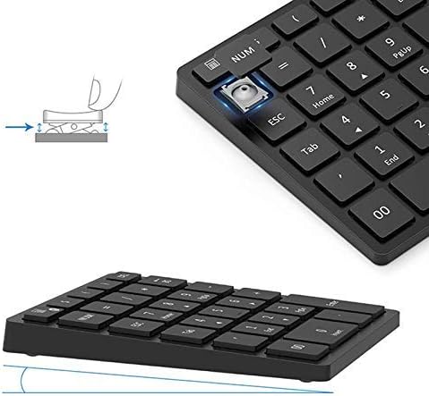 充電式 ポータブル 28キー ナンバーパッド タブレット ノートパソコン ノートパソコン PC デスクトップ用 (グ 【最適】