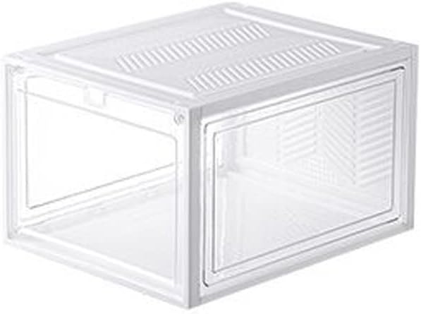 【OYYMTE】★正規品★4荷付き靴箱 (Color : White) 留め金調節