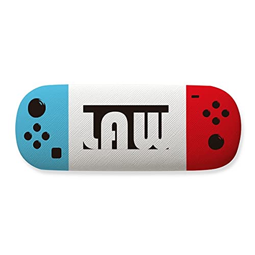 Étui de rangement pour lunettes de jeu créatif rigide noir motif Course Major Law gaming