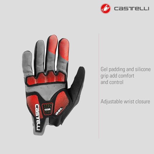 castelli ARENBERG Gel LF Glove Men's, czarno-biały, L