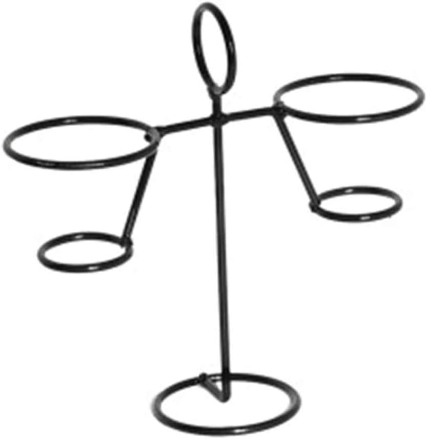 mkki Cupcake Ice Cream Cone Holder Display Stand, Iron Single Ice Cream Cone Cupcakes Holder, French Fry Stand Cone Holder, Ice Cream Cone Holder Stand for Ice Cream Cone Display (Size 3)