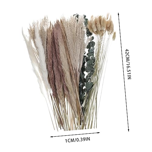 IMIKEYA 1 Caixa Grama Artificial Pomposa Flor De Capim Decoração De Casa Planta Falsa Decoração De C