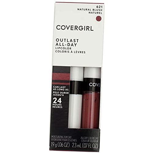CoverGirl Outlast Natural Blush 621 All Day Lipcolor - 1 Case