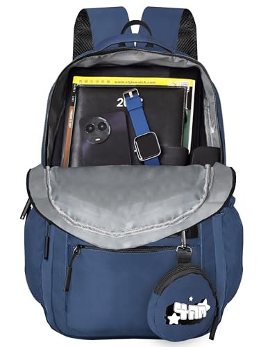 Image of OPTIMA Clouds Love School Bag|Tuition Bag|College Backpack|ForGirls&Women|Waterproof Bag