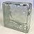 Seves 8 in. H x 8 in. W x 4 in. D Nubio Double End Glass Block
