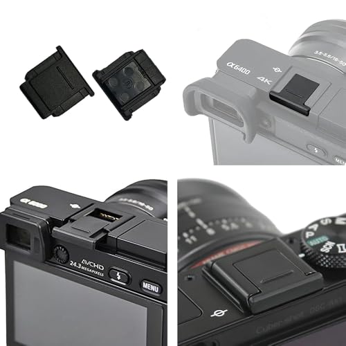 Image of 2PCS Camera Hot Shoe Cap Protector for Sony ZV-E10 A6000 A6100 A6300 A6400 A6500 A6600 A6700 A1 II A7C II A7CR A7V A7IV A7III A7R V IV III A7S III ZV-1 II ZV-E1 A9 A9II A99 II RX10 VI III & More