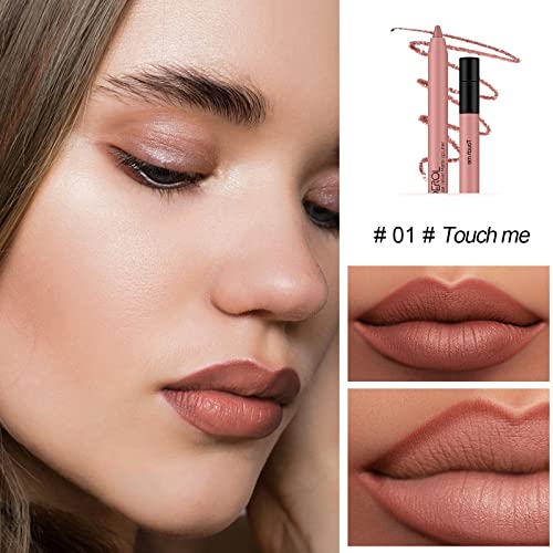 Freeorr Lip Liner, Lip Pencil Creamy & Glides On Smoothly Lip Makeup, Long Lasting Matte Lip Liner Pencil With Lip Liner Sharpener #1 #TOP1