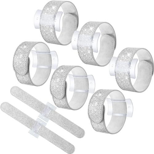 Relaxgiant 6 Pieces Corsage Wristlet Bracelets Slap...