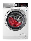 AEG L8WEF80600 Waschtrockner / ÖKOMix – Faserschutz / 10 kg Waschen / 6 kg Trocknen / E / energiesparend / Mengenautomatik / Nachlegefunktion / ProSteam - Auffrischfunktion / 1600 U/min