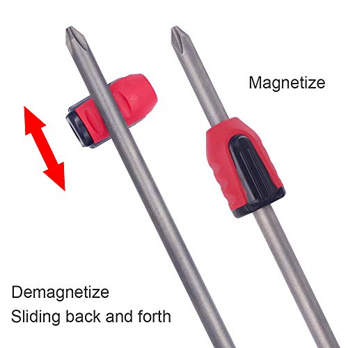 Wolfride Magnetizer And Demagnetizer For Screwdriver Bit Magnetizer Ring Magnetizing Tool (3Pcs) #TOP1