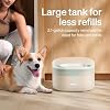 Bundle of PETLIBRO Dog Water Fountain, 2.1Gal/270oz Capsule Dog Fountain for Medium to Large Dogs, Anti-Splash, Ultra-Quiet + PETLIBRO Replacement Filters 8 Count Pack
