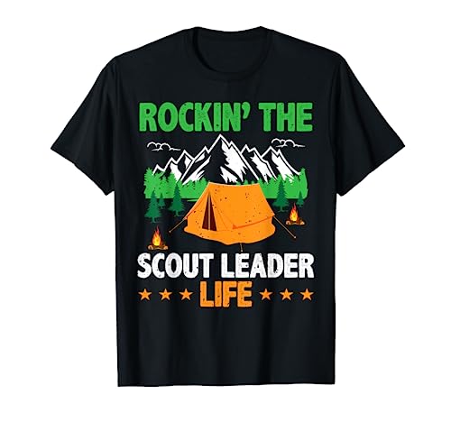 Scout Leader, Rockin' The Scout Leader Life, Funny Scouting T-Shirt