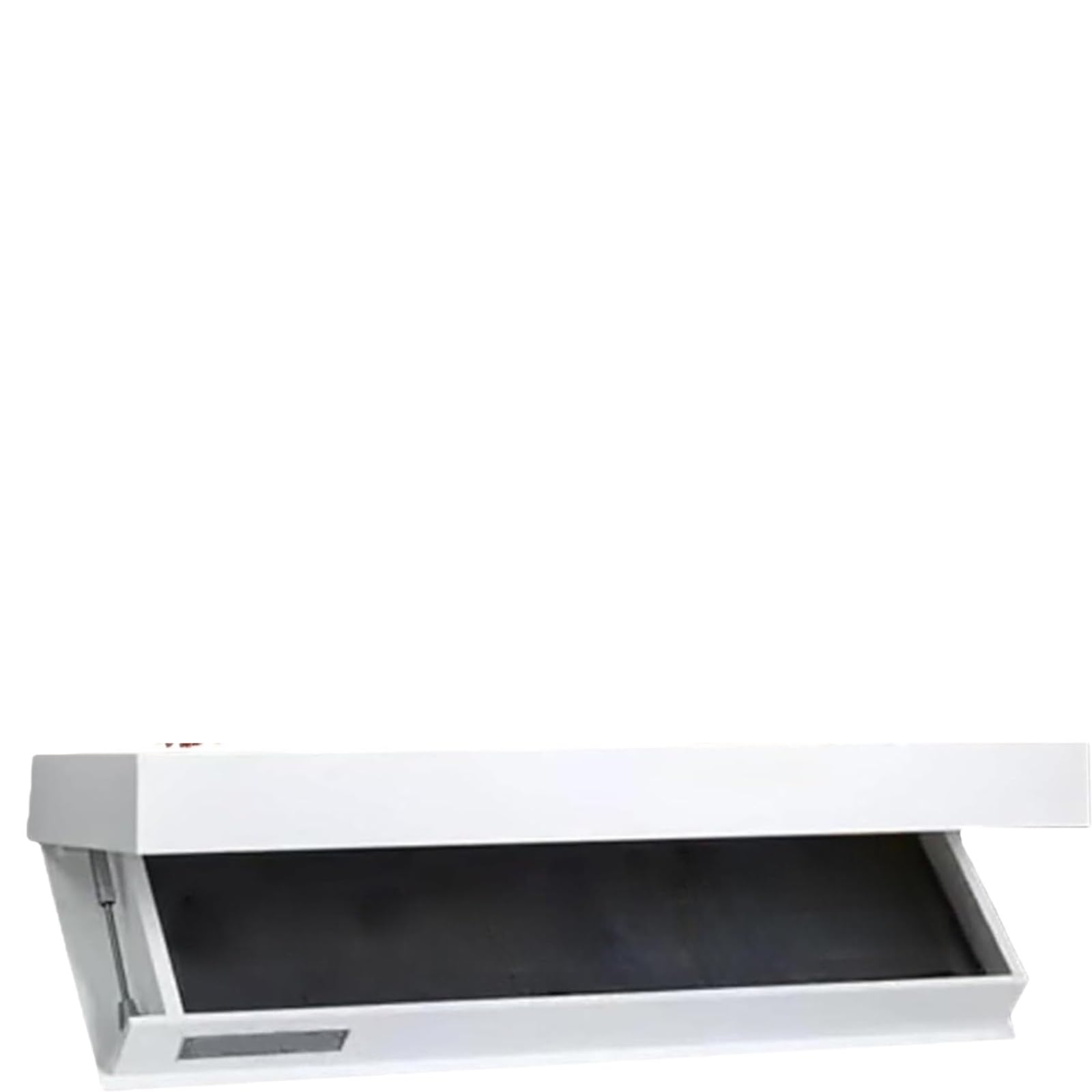 Mensola con Cassetto Segreto 1 ripiano Moderno con Scomparto Nascosto, Mobile con Scomparto Segreto, ripiano Nascosto Mensola Scomparto Segreto(White)