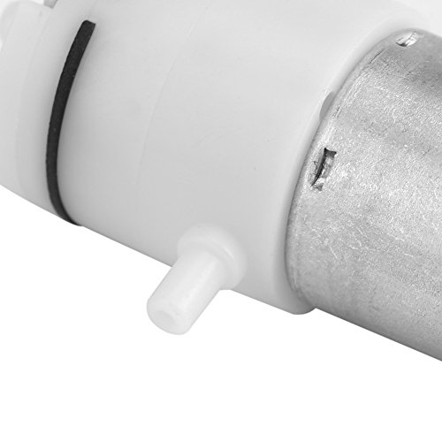 Ultra Silent Mini 12V DC Air Pump with High Flow, Durable Aluminium & Plastic Electric Vacuum Pump for Aquariums, Medical Equipment, and Home Appliances
