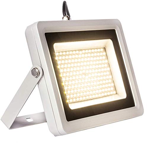 AFX LIGHT LF100-NW Proyector Blanco de LED Profesional, 100 W, Ip65