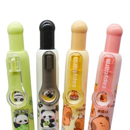 Maydahui 8 Pcs Mini Bolígrafos Kawaii con Tinta Negra miniatura 5