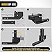 Nilight Trailer Hitch Folding Extender Mount Shank 16.54