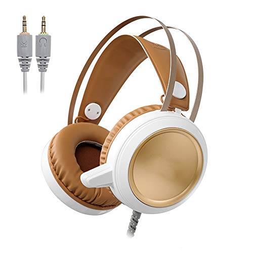 Preisvergleich Produktbild Gaowi Bluetooth Kopfhörer Kabelgebundener On-Ear Kopfhörer Mit Aktivem Noise Cancelling Transparenzmodus Und Mikrofon - Natural,B