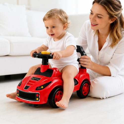 Image of Webby Ride on Car | Toys car | Push Car | Cycle | Birthday Gift | Sports Car | Ride on Toy with Horn for 1 Year Old Kid