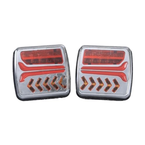 Feux arrière voiture LED magnétiques avec signal stop sans fil 30M